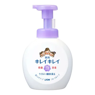 【送料無料・まとめ買い×10】ライオン キレイキレイ 薬用 泡ハンドソープ 本体大型サイズ フローラルソープの香り 500ml×10点セット(4903301269069)