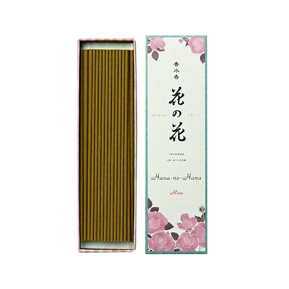 【送料込・まとめ買い×006】日本香堂 香水香 花の花 ばら 長寸 40本入×006点セット(4902125300057)