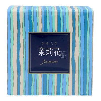 【まとめ買い×5】お香 インセンス 「かゆらぎ 茉莉花 コーン型12個入」×5点セット(4902125384187)