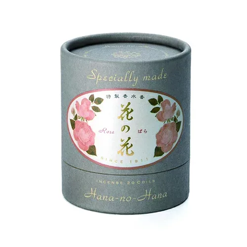 【送料無料・まとめ買い×10個セット】日本香堂 特製 花の花 ばら うず巻 20巻入