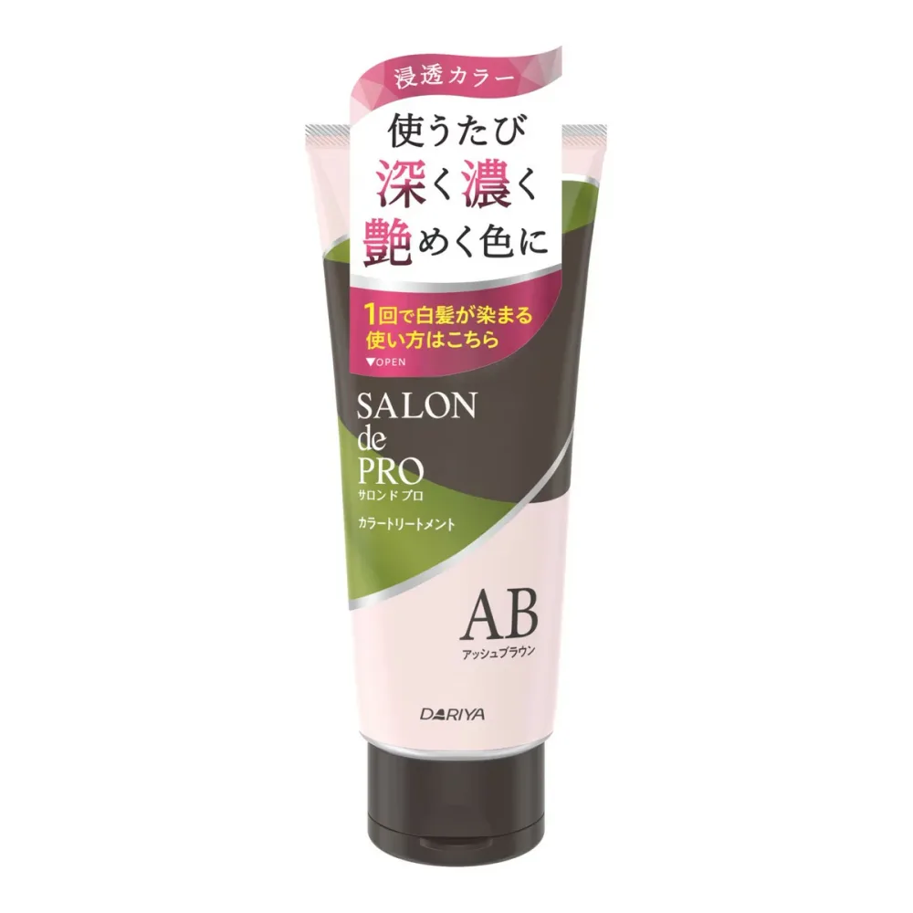 ダリヤ サロンドプロ カラートリートメント アッシュブラウン 180g