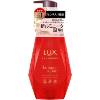 【送料込・まとめ買い×2点セット】ユニリーバ ラックス ルミニーク ダメージリペア シャンプー ポンプ 450g