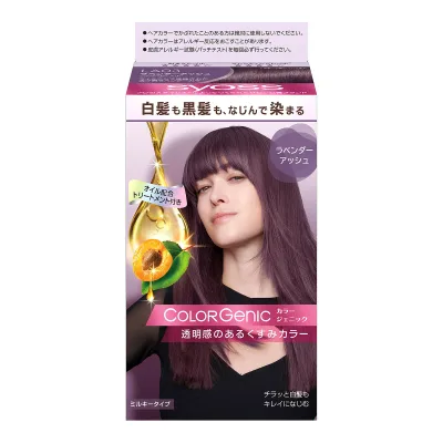 【送料込・まとめ買い×2点セット】ヘンケルジャパン サイオス カラージェニック ミルキー ヘアカラー LA03 ラベンダーアッシュ