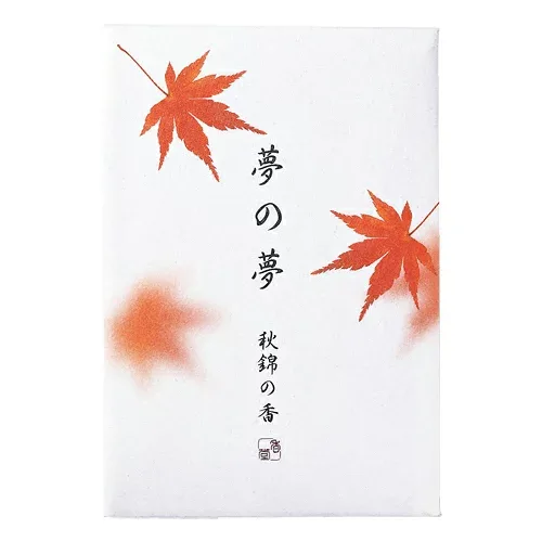 【送料込・まとめ買い×3点セット】お香 インセンス 「夢の夢 秋錦の香 スティック12本入 ( あきにしき ) 」