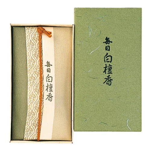 【送料込・まとめ買い×4点セット】お香 インセンス 「毎日白檀香 コーン型24個入」