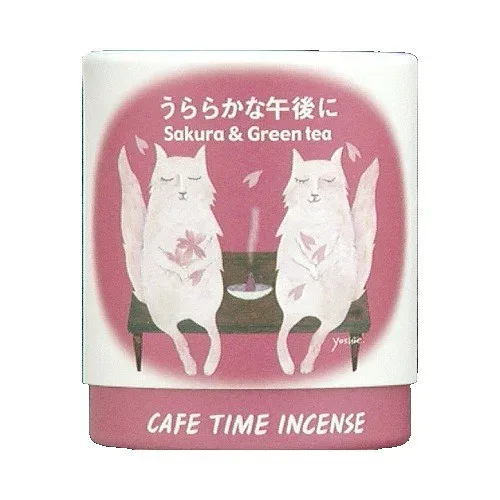 【送料込・まとめ買い×4点セット】日本香堂 カフェタイム インセンス うららかな午後に コーン10個入 ( 4902125333055 )