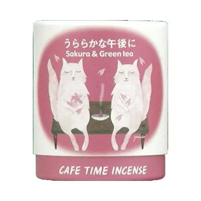 【送料込・まとめ買い×4点セット】日本香堂 カフェタイム インセンス うららかな午後に コーン10個入 ( 4902125333055 )