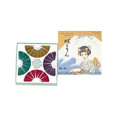 【送料込・まとめ買い×5点セット】日本香堂 蝶々さん 36個入