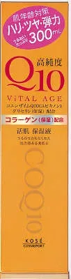 【送料込・まとめ買い×6点セット】コーセー バイタルエイジ Q10ローション 300ml 弱酸性 無香料 化粧水 ( 4971710308914 )