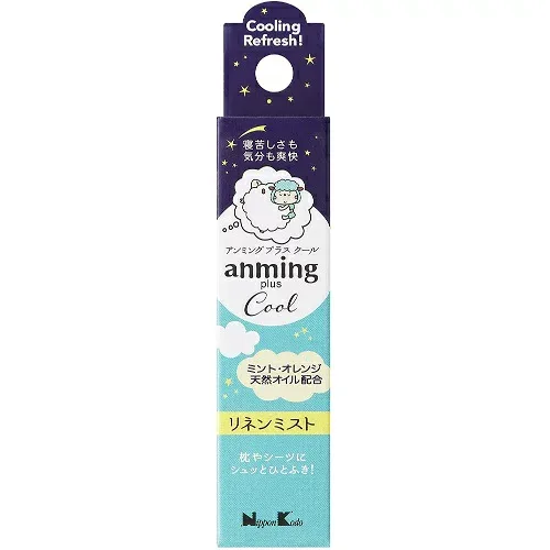 【送料込・まとめ買い×6点セット】日本香堂 アンミング プラス クール リネンミスト 15ml
