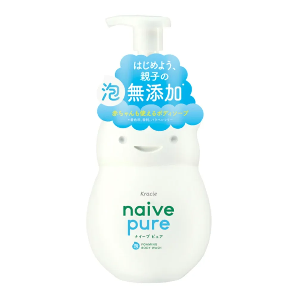 【送料込・まとめ買い×7点セット】クラシエ ナイーブピュア 泡ボディソープ ジャンボ 550ml