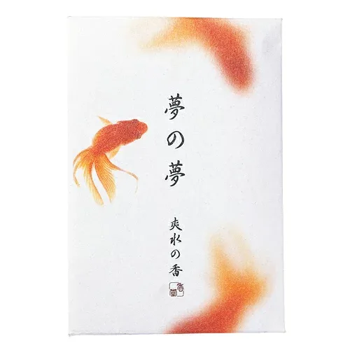 【送料込・まとめ買い×7点セット】お香 インセンス 「夢の夢 爽水の香 スティック12本入 ( さわみず ) 」