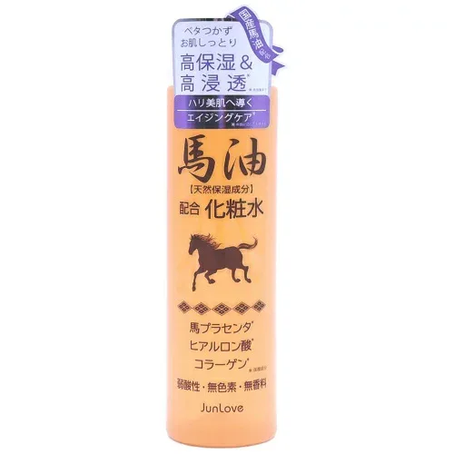 【送料込・まとめ買い×7点セット】ジュン・コスメティック 馬油 配合 化粧水 N 200ml