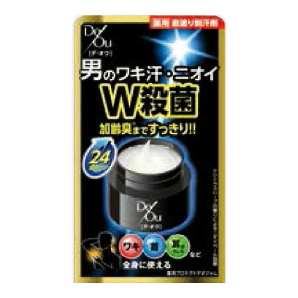 【送料込・まとめ買い×7点セット】ロート製薬 DeOu ( デ・オウ ) 薬用プロテクトデオジャム ( 内容量:50G ) 医薬部外品 直塗り制汗剤 ( 4987241147168 )