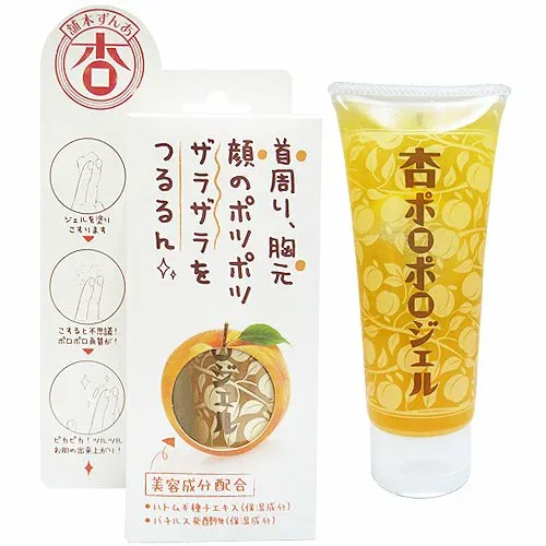 【送料込・まとめ買い×8点セット】【三和通商】あんず本舗 杏ポロポロジェル100g 日本製 ( 杏の香るピーリングジェル ) ( 4543268072878 )
