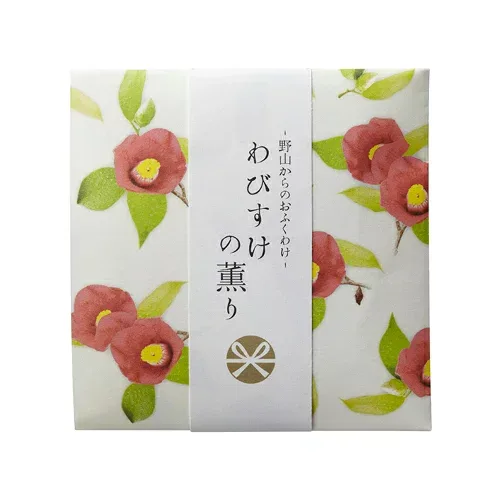 【送料込・まとめ買い×8点セット】お香 インセンス 「野山からのおふくわけ わびすけの薫り スティック12本入」