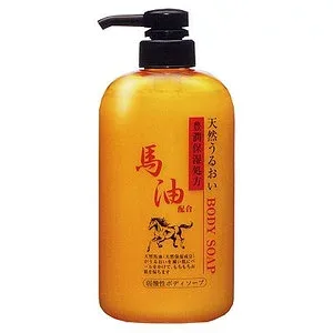 【送料込・まとめ買い×8点セット】ジュン・コスメティック馬油 ボディソープ 600ml 弱酸性ソープ 無色素 ミルキーグリーンの香り ( 4964653102800 )