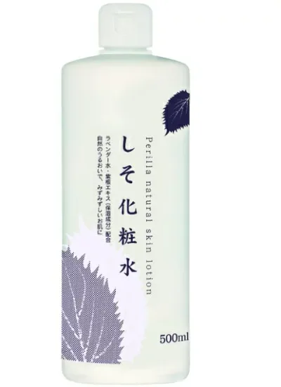 【送料込・まとめ買い×9点セット】地の塩社 ちのしお しそ化粧水 500mL ほのかなラベンダーの香り ( 4571243111021 )