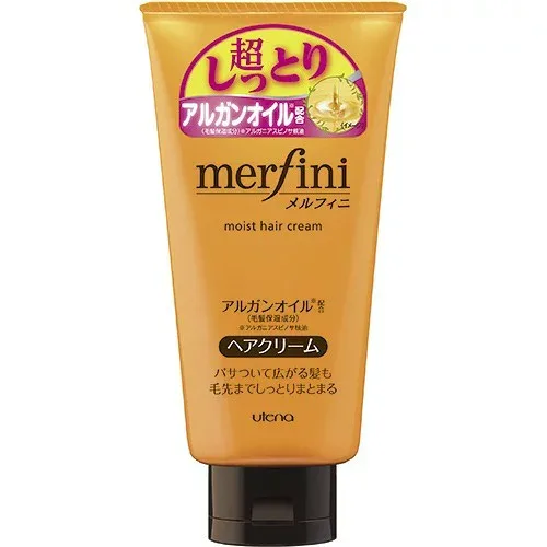 【送料込・まとめ買い×9点セット】ウテナ メルフィニ ヘアクリーム しっとり 150g ( 4901234377127 )