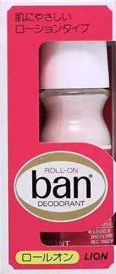 【送料込・まとめ買い×9点セット】【ワキ汗・ニオイ対策】 ライオン Ban ( バン ) ロールオン ぬりやすいローションタイプ ( デオドラント 制汗剤 ロールオン ) ( 4903301188711 )