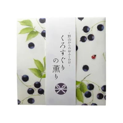 【送料込・まとめ買い×9点セット】お香 インセンス 「野山からのおふくわけ くろすぐりの薫り スティック12本入」