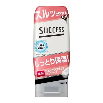 【送料込・まとめ買い×5個セット】花王 サクセス 薬用シェービングジェル スキンケアタイプ 180g