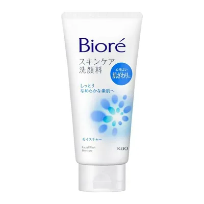 【送料込・まとめ買い×10個セット】花王 ビオレ スキンケア洗顔料 モイスチャー 大 130g