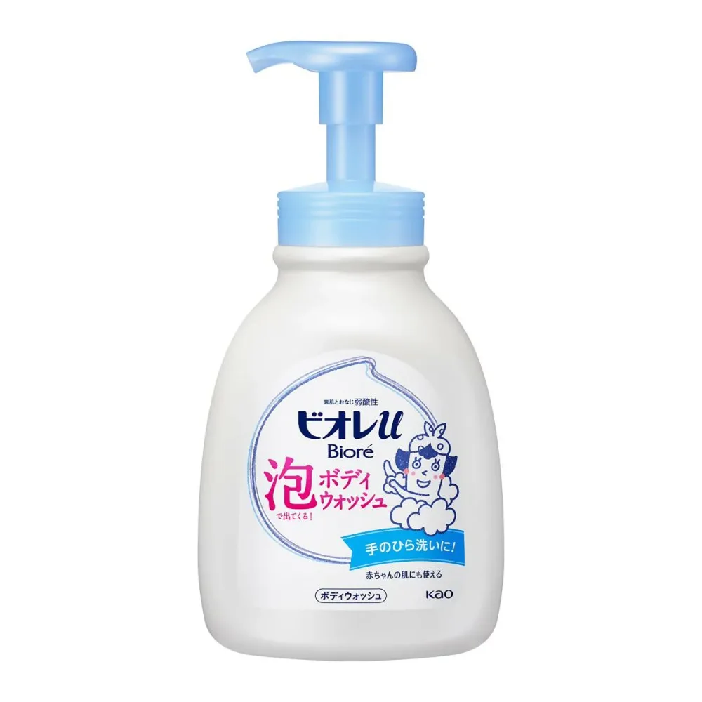【送料込・まとめ買い×7個セット】花王 ビオレu 泡で出てくるボディウォッシュ ポンプ 600ml