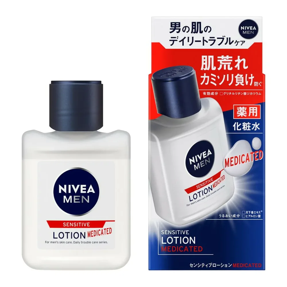 【送料込・まとめ買い×7個セット】花王 ニベアメン センシティブ ローション 110ml