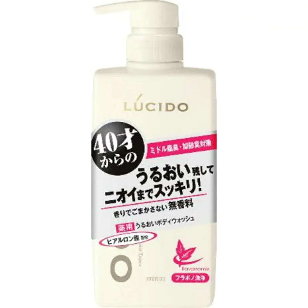 【送料込・まとめ買い×8個セット】マンダム ルシード 薬用 デオドラント ボディウォッシュ うるおいタイプ 450ML 医薬部外品