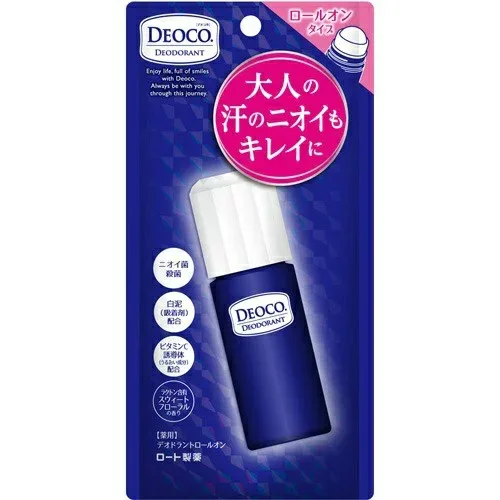 【送料込・まとめ買い×7個セット】ロート製薬 DEOCO デオコ 薬用デオドラント ロールオンタイプ 30ml(4987241162321)
