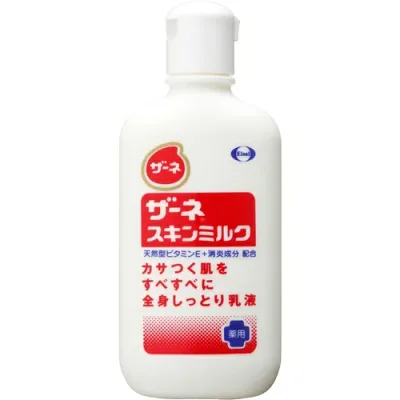 【送料込・まとめ買い×5個セット】エーザイ ザーネスキンミルク 140g