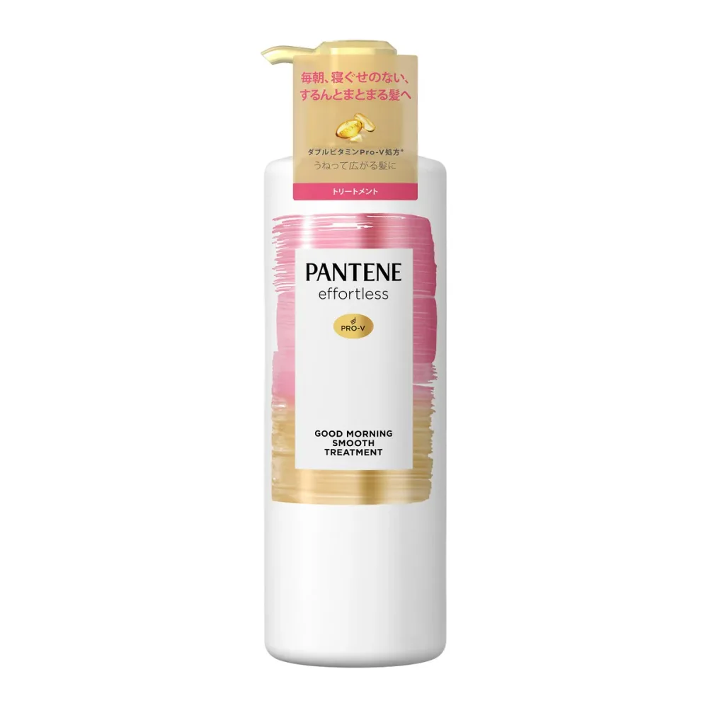 P&G パンテーン エフォートレス グッドモーニング スムース トリートメント ポンプ 480g 本体