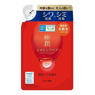 ロート製薬 肌ラボ 極潤 薬用 ハリ化粧水 つめかえ用 170ml 医薬部外品( ハダラボ 詰め替え)(4987241171262)※パッケージ変更の場合あり