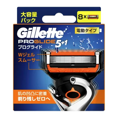 【送料込・まとめ買い×3個セット】P&G ジレット プログライド パワー 替刃 8B 8個入