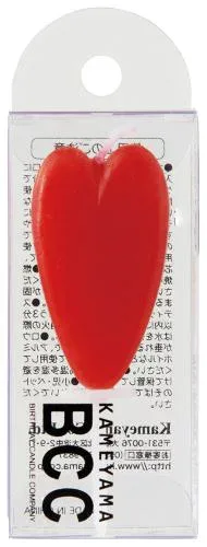 【送料込・まとめ買い×10点セット】 アルファベットキャンドル パステルハート (4901435942391)