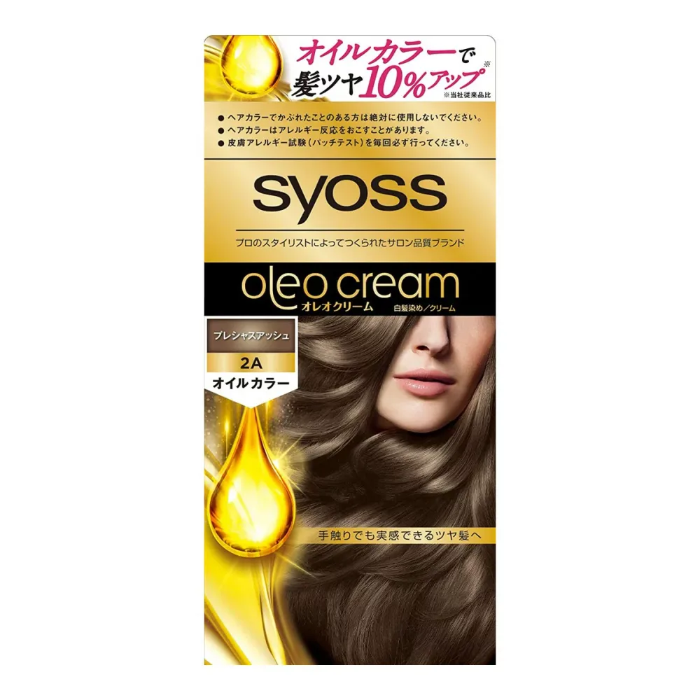 【送料込・まとめ買い×8点セット】シュワルツコフヘンケル サイオス ( syoss ) オレオクリーム ヘアカラー 2‐A プレシャスアッシュ ( 4987234361229 )
