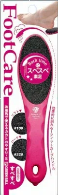 【送料込・まとめ買い×8点セット】お風呂で使えるカカトのヤスリ S (4972525514446)