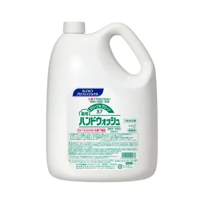 【送料込・まとめ買い×3点セット】花王プロフェッショナル Kao クリーン&クリーンX7 薬用 ハンドウォッシュ 業務用 4.5L つめかえ用