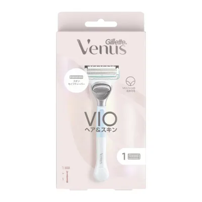 【送料込・まとめ買い×36個セット】P&G ジレット ヴィーナス VIOヘア&スキン カミソリホルダー 本体1個(ハンドルのみ)+替刃1個入