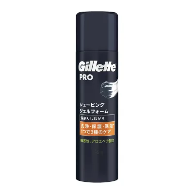 【送料込・まとめ買い×24個セット】P&G ジレット Gillette PRO シェービング ジェルフォーム 195g