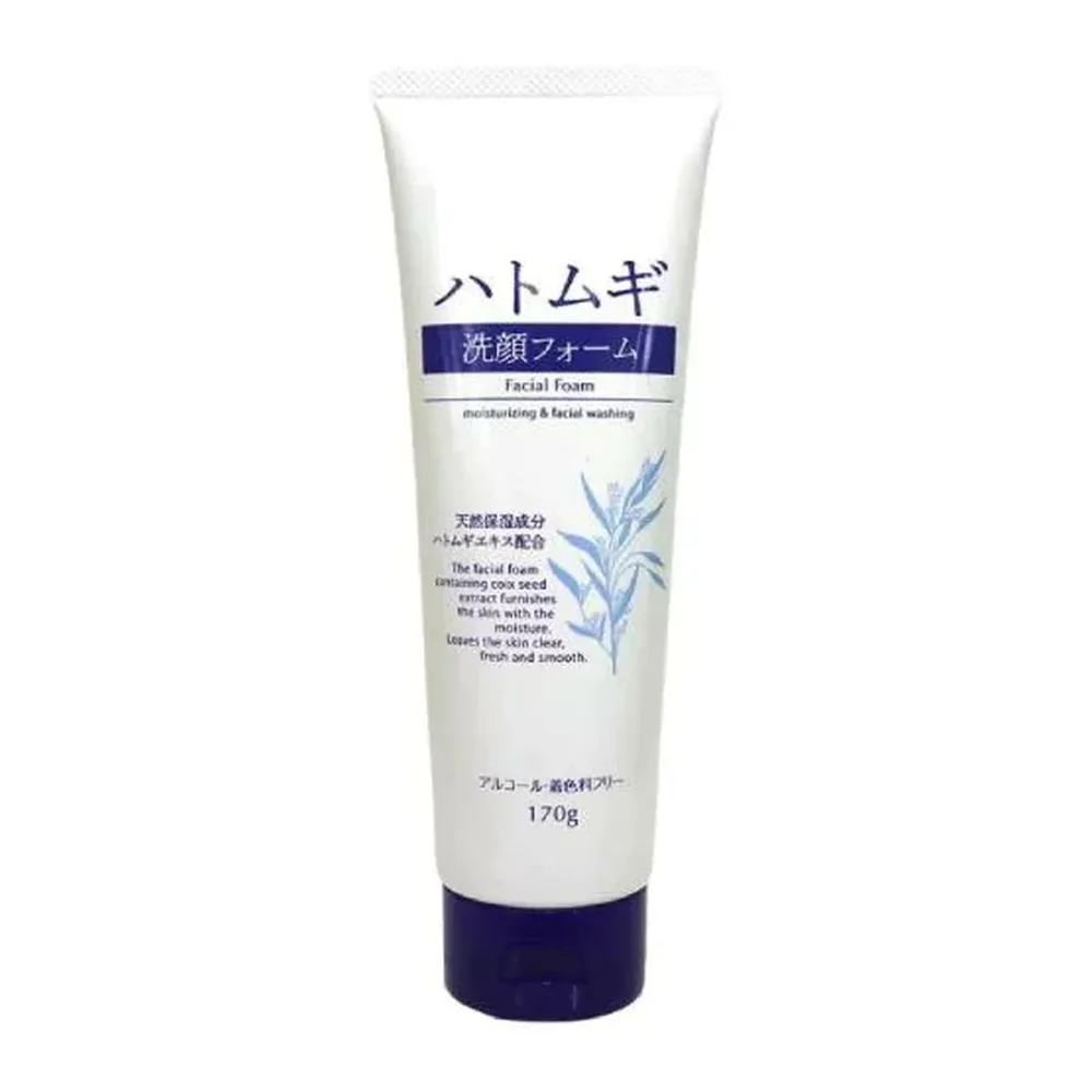 【送料込・まとめ買い×10個セット】熊野油脂 ハトムギ 洗顔フォーム 170g