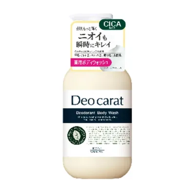 【送料込・まとめ買い×10個セット】コーセーコスメポート デオカラット 薬用 ボディウォッシュ 本体 450ML