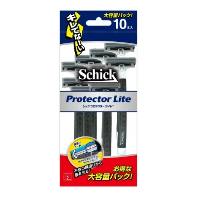 【送料込・まとめ買い×3個セット】シック・ジャパン Schick シック プロテクターライト 10本入
