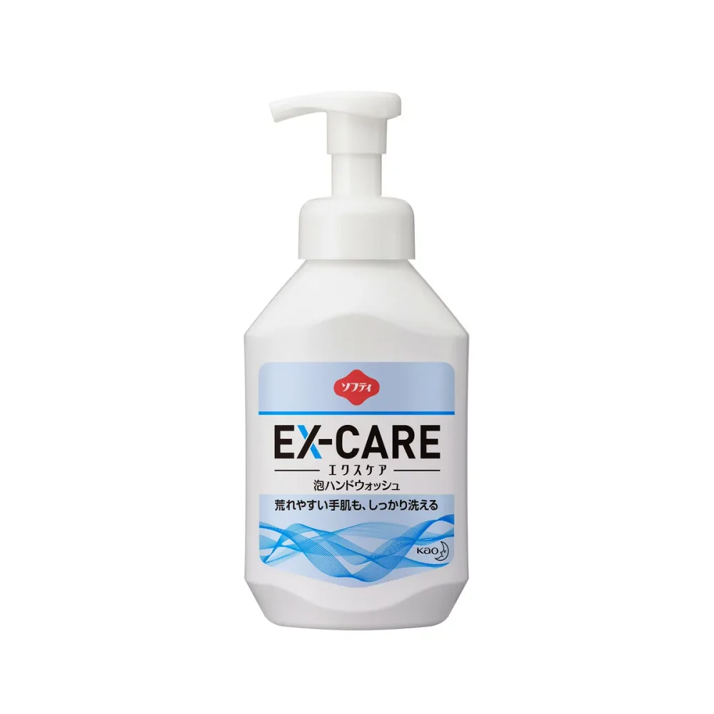 【送料込・まとめ買い×2点セット】花王プロフェッショナル ソフティ EX‐CARE エクスケア 泡ハンドウォッシュ 業務用 500ml