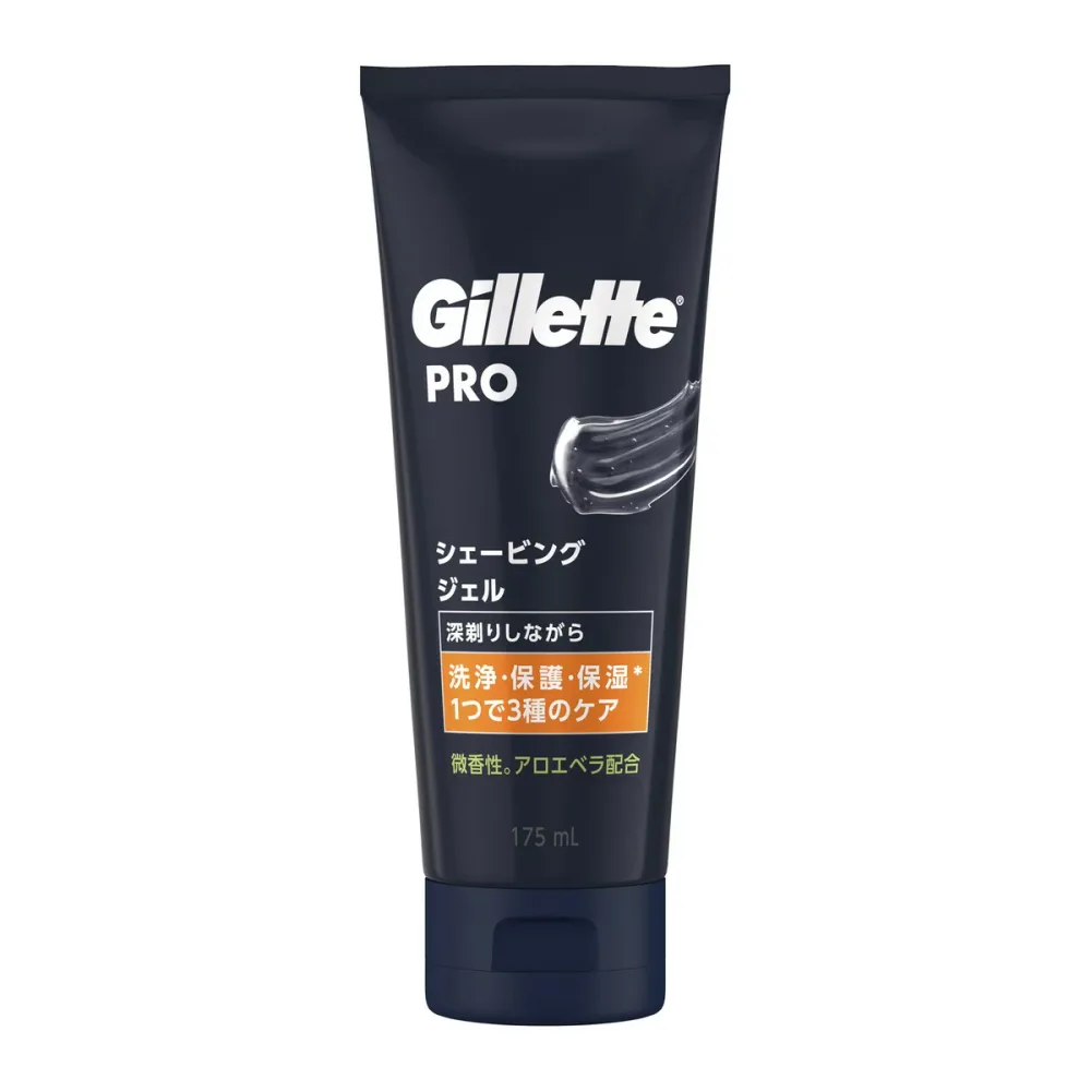 【送料込・まとめ買い×2点セット】P&G ジレット Gillette PRO シェービング ジェル 175ml