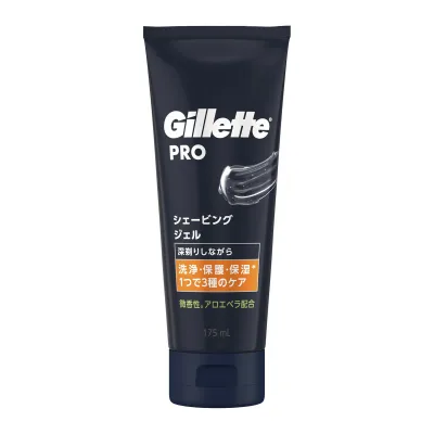 【送料込・まとめ買い×2点セット】P&G ジレット Gillette PRO シェービング ジェル 175ml
