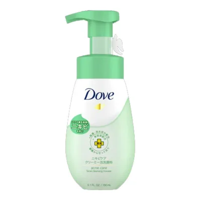 【送料込・まとめ買い×2点セット】ユニリーバ ダヴ ニキビケア クリーミー泡洗顔料 150ml 薬用 洗顔フォーム