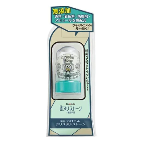 【送料込・まとめ買い×2点セット】シービック 直ヌリストーン 無香料 薬用デオナチュレ クリスタルストーン 60g 本体 医薬部外品(4971825016551)※パッケージ変更の場合あり