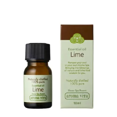 【送料込・まとめ買い×8点セット】日本香堂 アロマベラ エッセンシャルオイル ライム 10ml(4902125893320)※パッケージ変更の場合あり